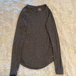 Grey Long Sleeve Tee